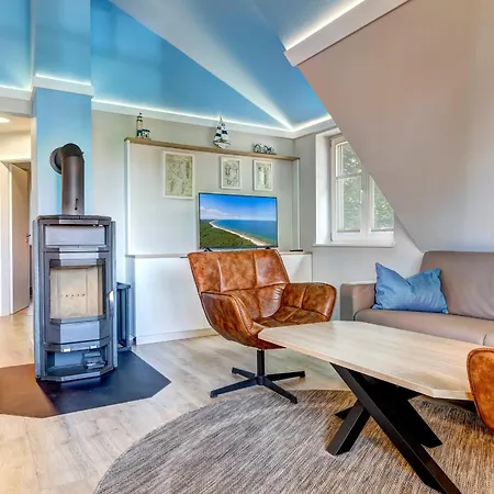 Duenenhaus Unserusedomde Ca75qm Mit Privater Sauna Und Kamin Parkplatz Direkt Am 10i3 *